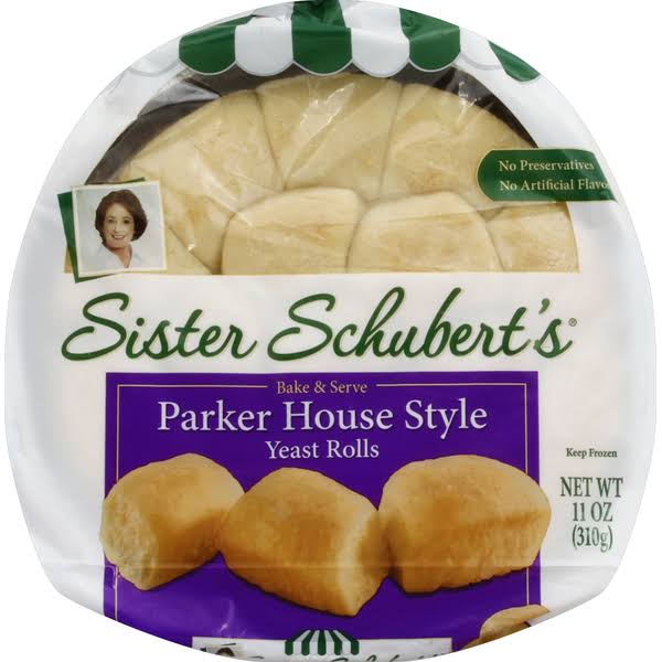 Sister Schubert's Parker House Style Yeast Rolls - 11oz