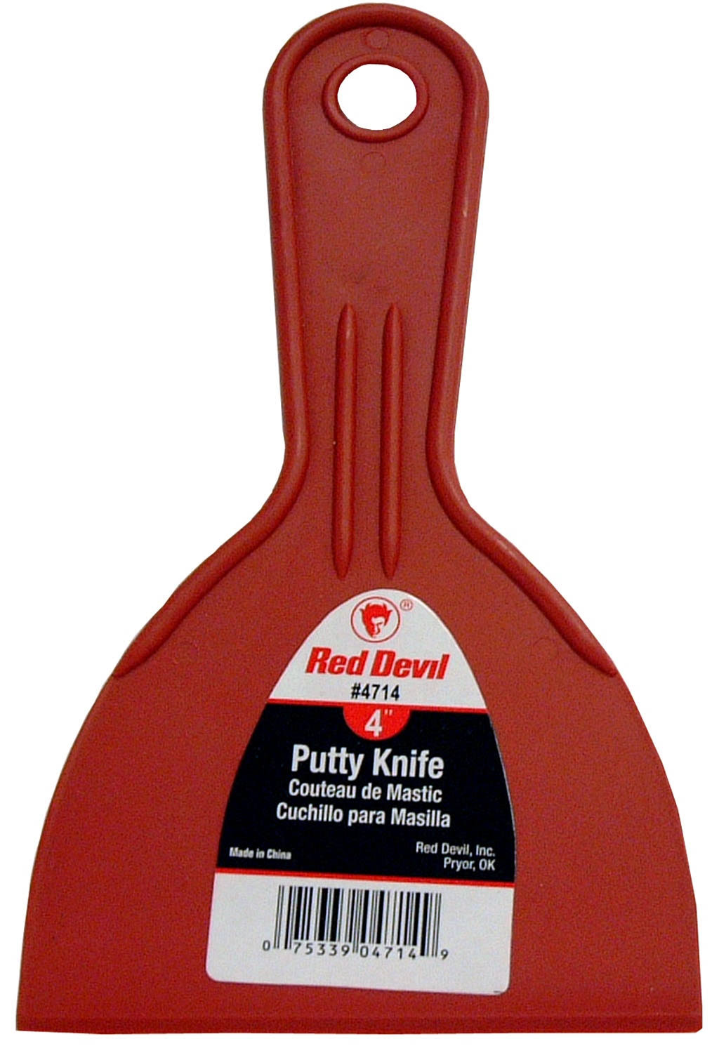 Red Devil Plastic Putty Knife - 4"