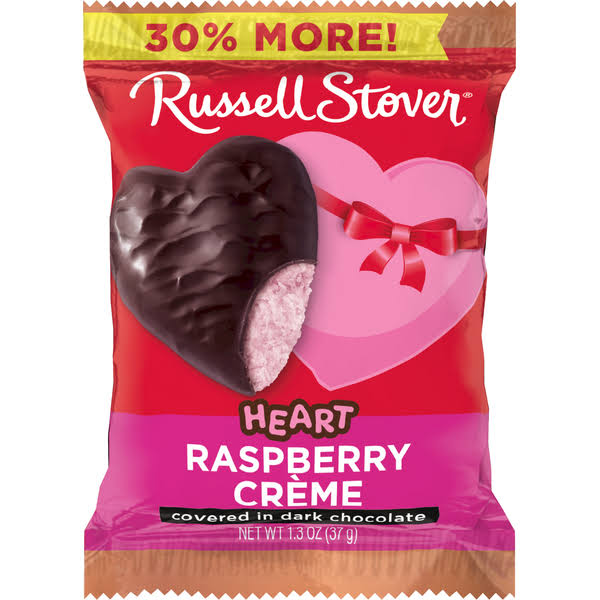 Russell Stover Chocolate Truffle, Heart - 1.3 oz