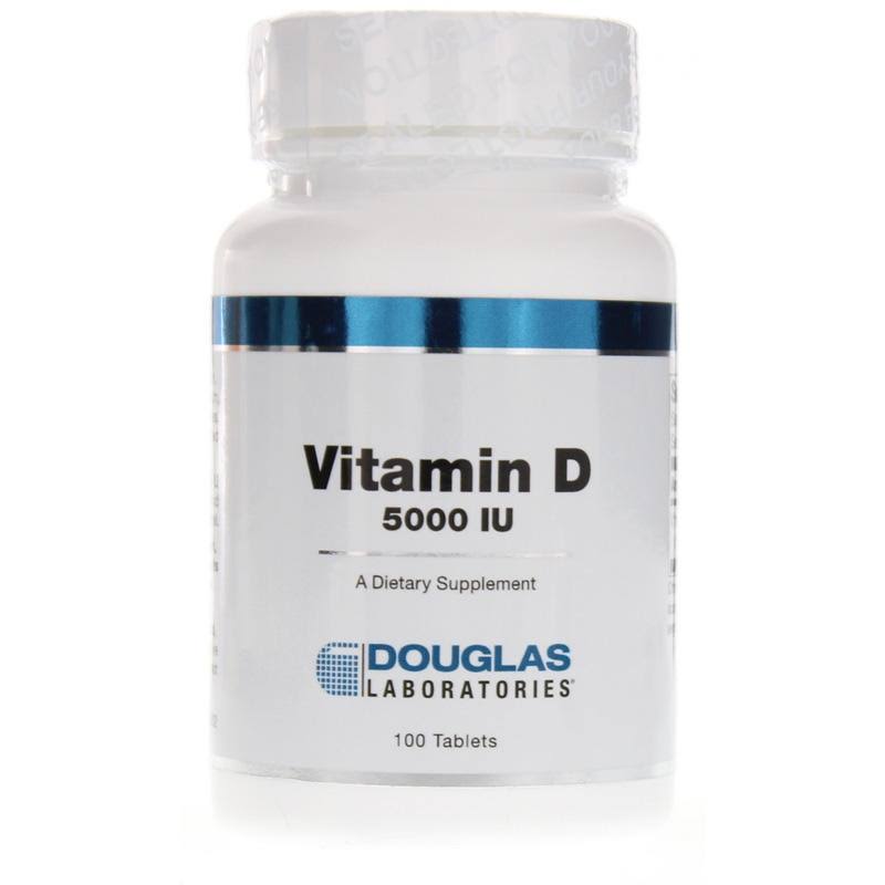 Douglas Laboratories Vitamin D Supplement - 5000 IU, 100 Tablets