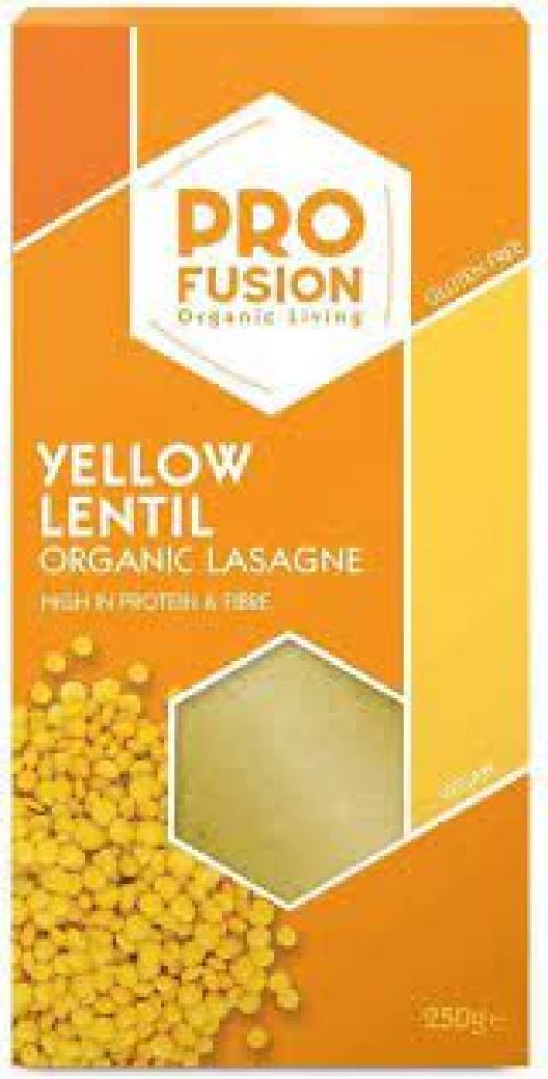Profusion Organic Yellow Lentil Lasagne Sheet - 250g