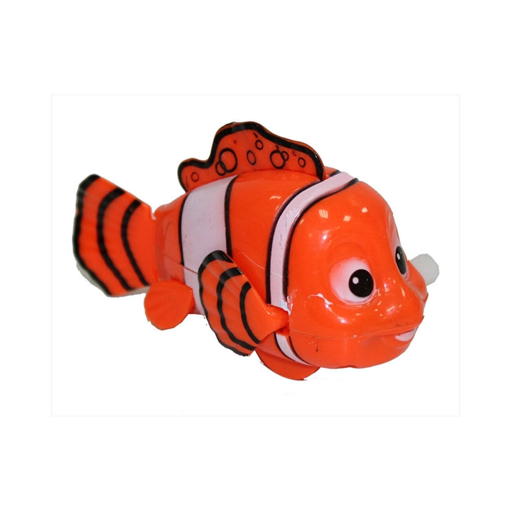 Wind Up Clockwork Swimming Clown Fish SV11661 Finding Nemo Dory Bathing Fun 