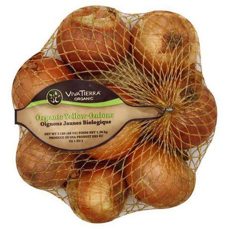 Organic Yellow Onions Viva Tierra