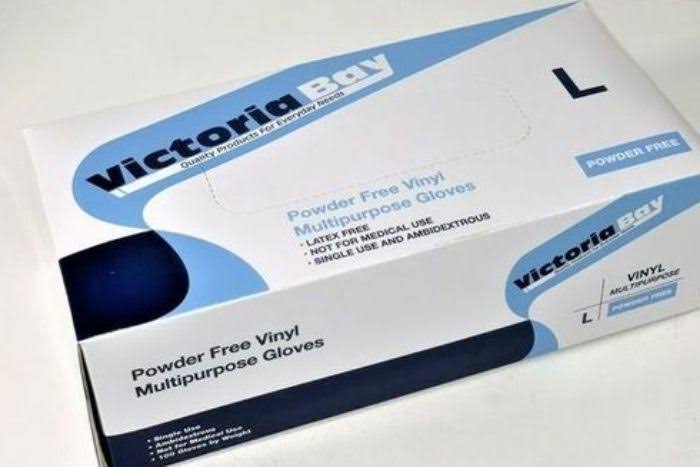 Victoria Bay Large Powder Multipurpose Vinyl Gloves - 100 Count - CTown Supermarkets (Tarrytown) - Delivered by Mercato