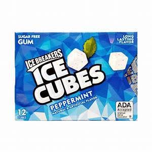 Ice Breakers Ice Cubes Gum - Peppermint