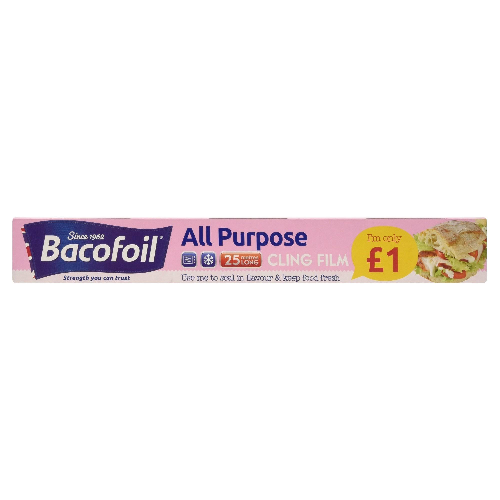 Bacofoil All Purpose Cling Film - 300mm x 25m