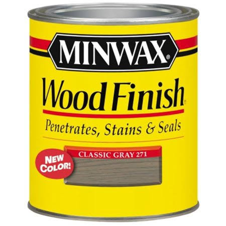 Minwax Wood Finish Oil-Based Interior Stain - Classic Gray