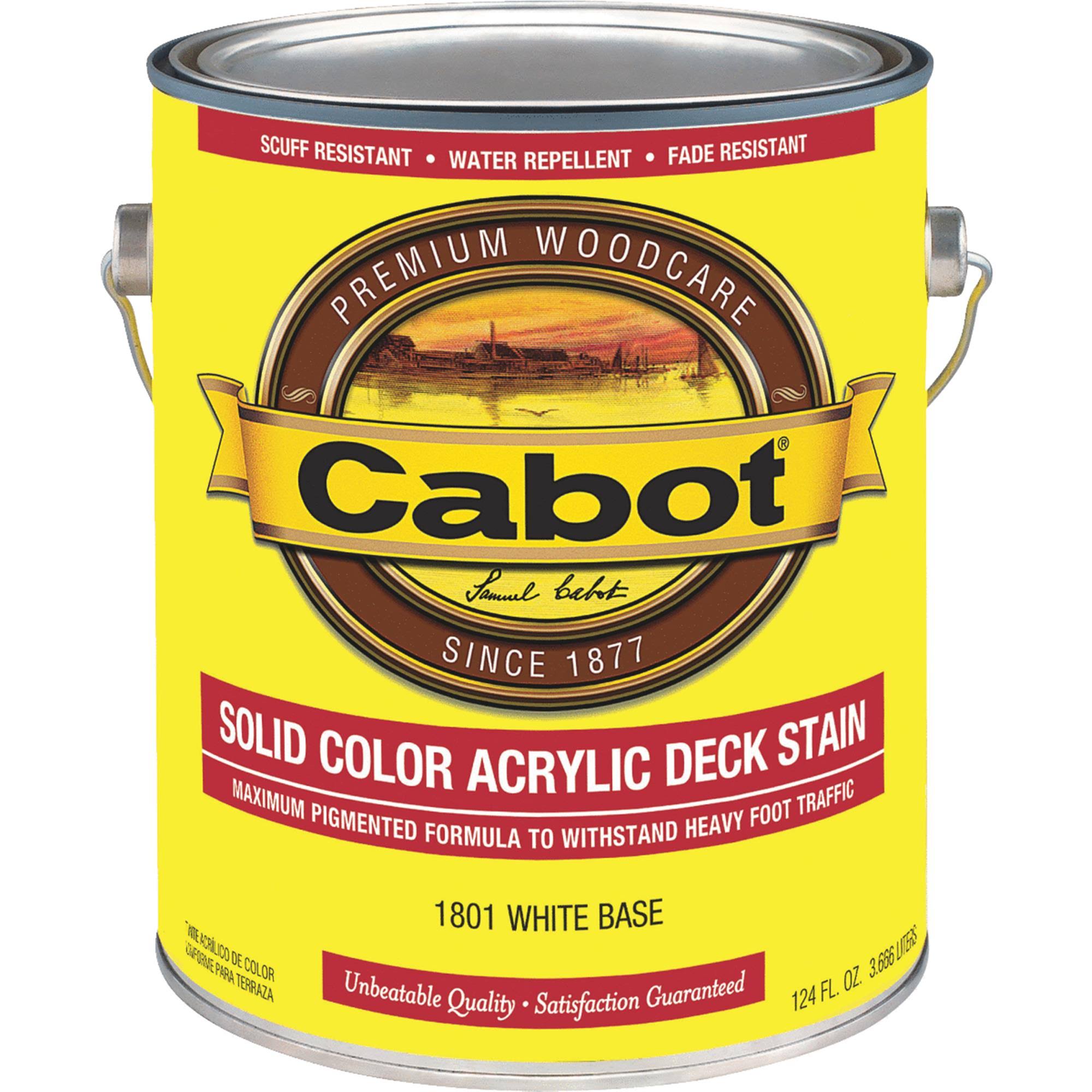 Cabot Solid Color Acrylic Decking Stain