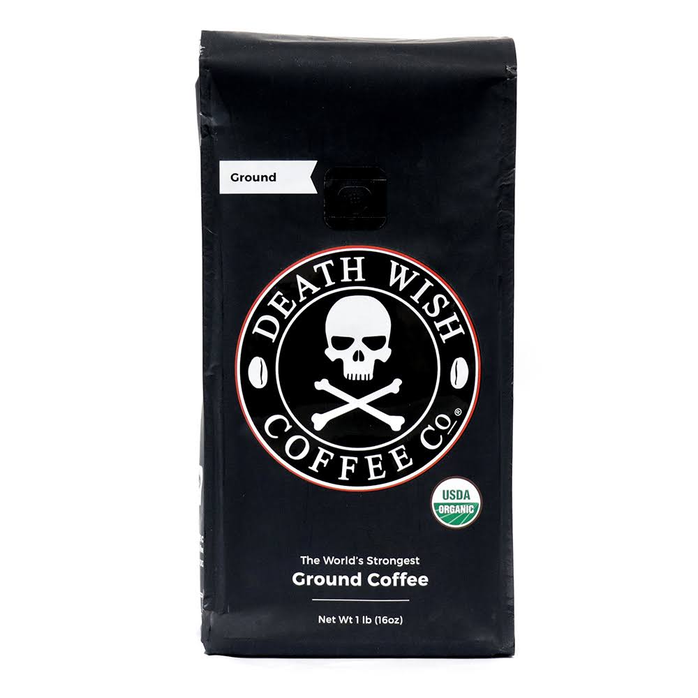 Death Wish Ground Coffee - 16oz