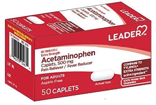Acetamin Caplets 500 mg ***LDR