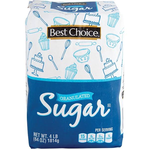 Best Choice Granulated Sugar - 4.00 lbs