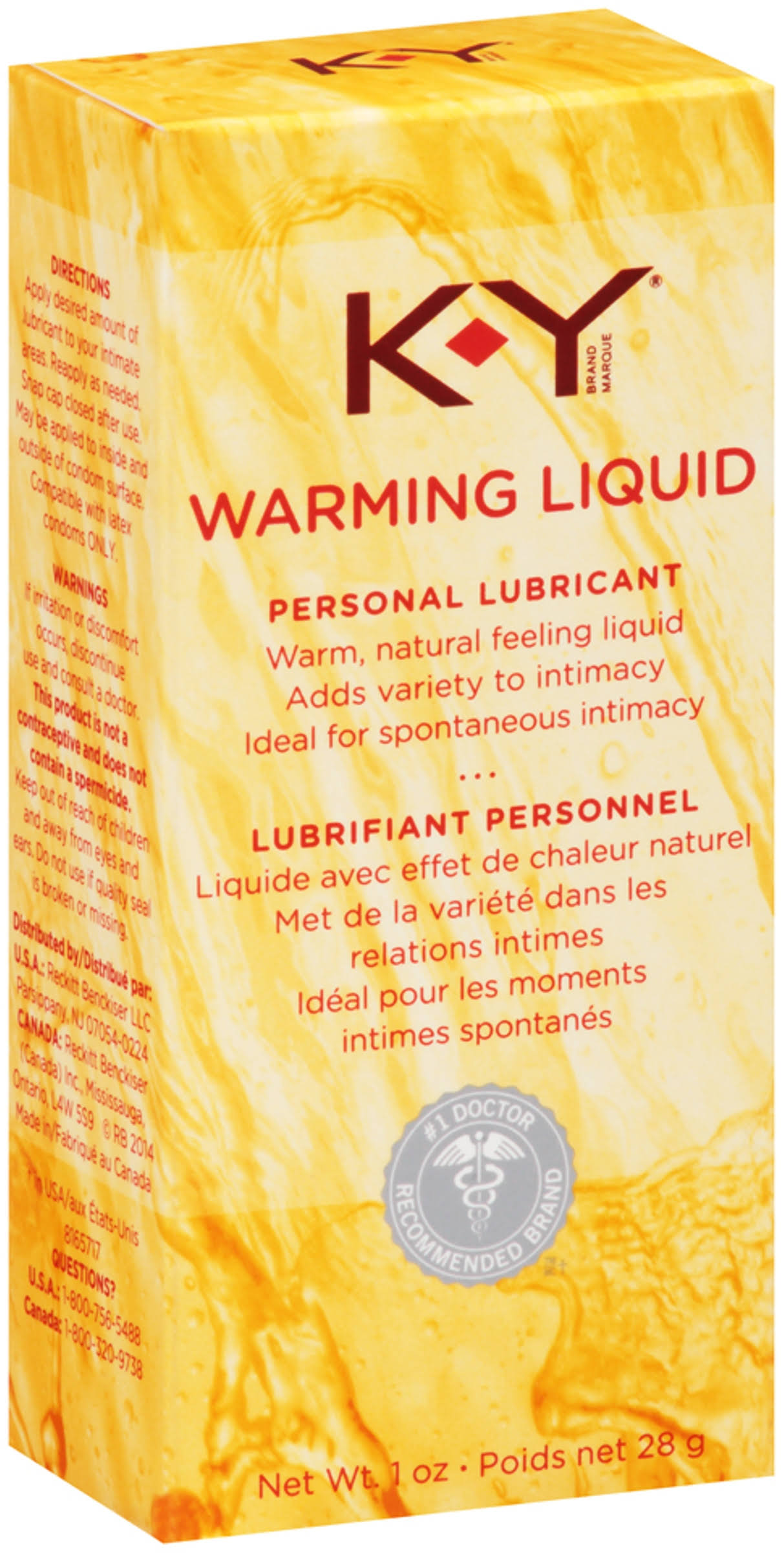 KY Warming Liquid Personal Lubricant