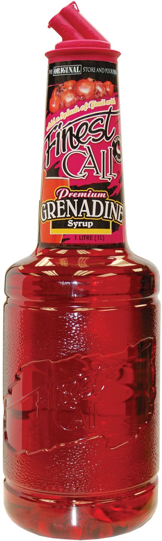 Finest Call Grenadine, 1 Liter Bottle (Pack of 3)