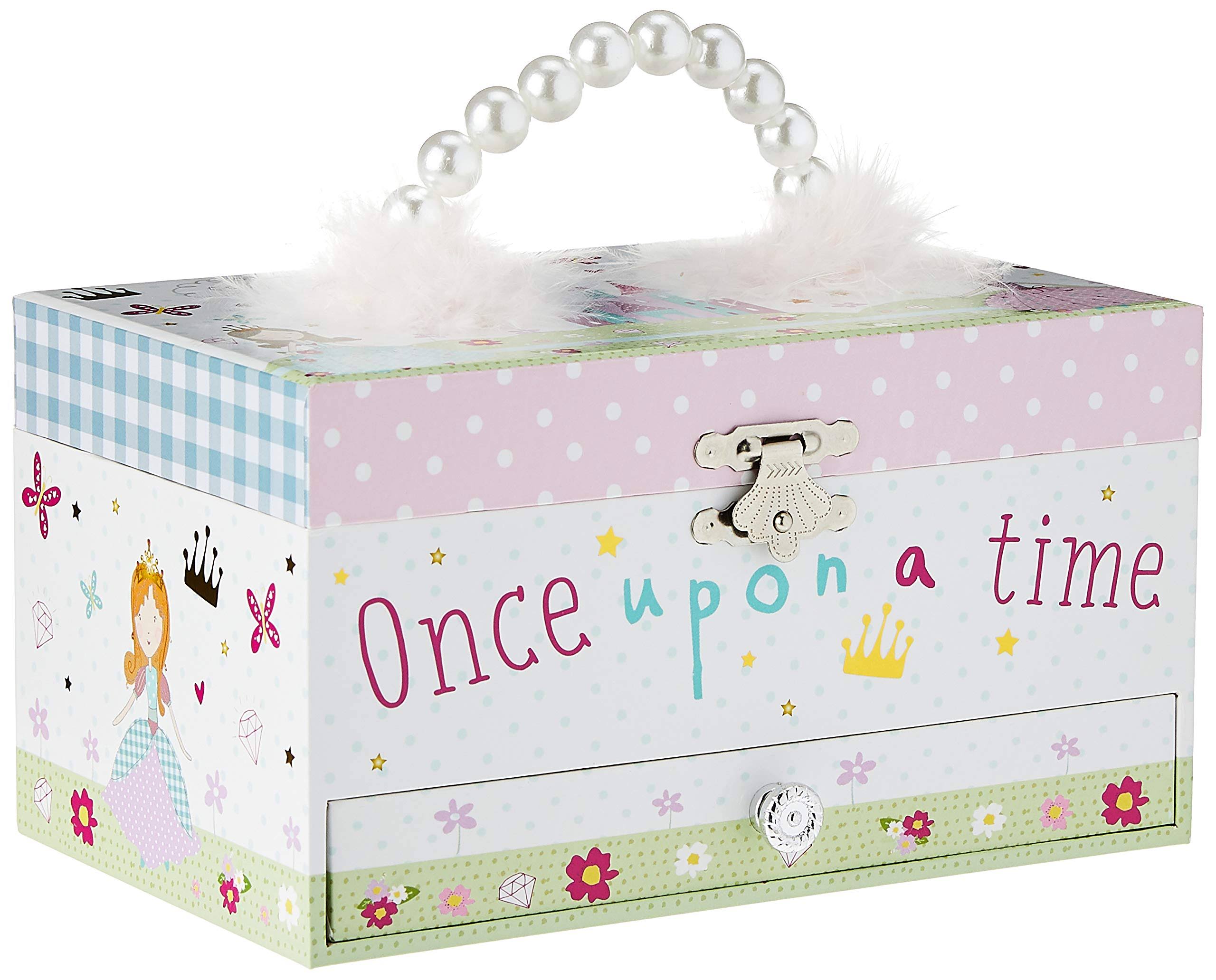 Rock and Floss Princess Feather Musical Jewelry Box