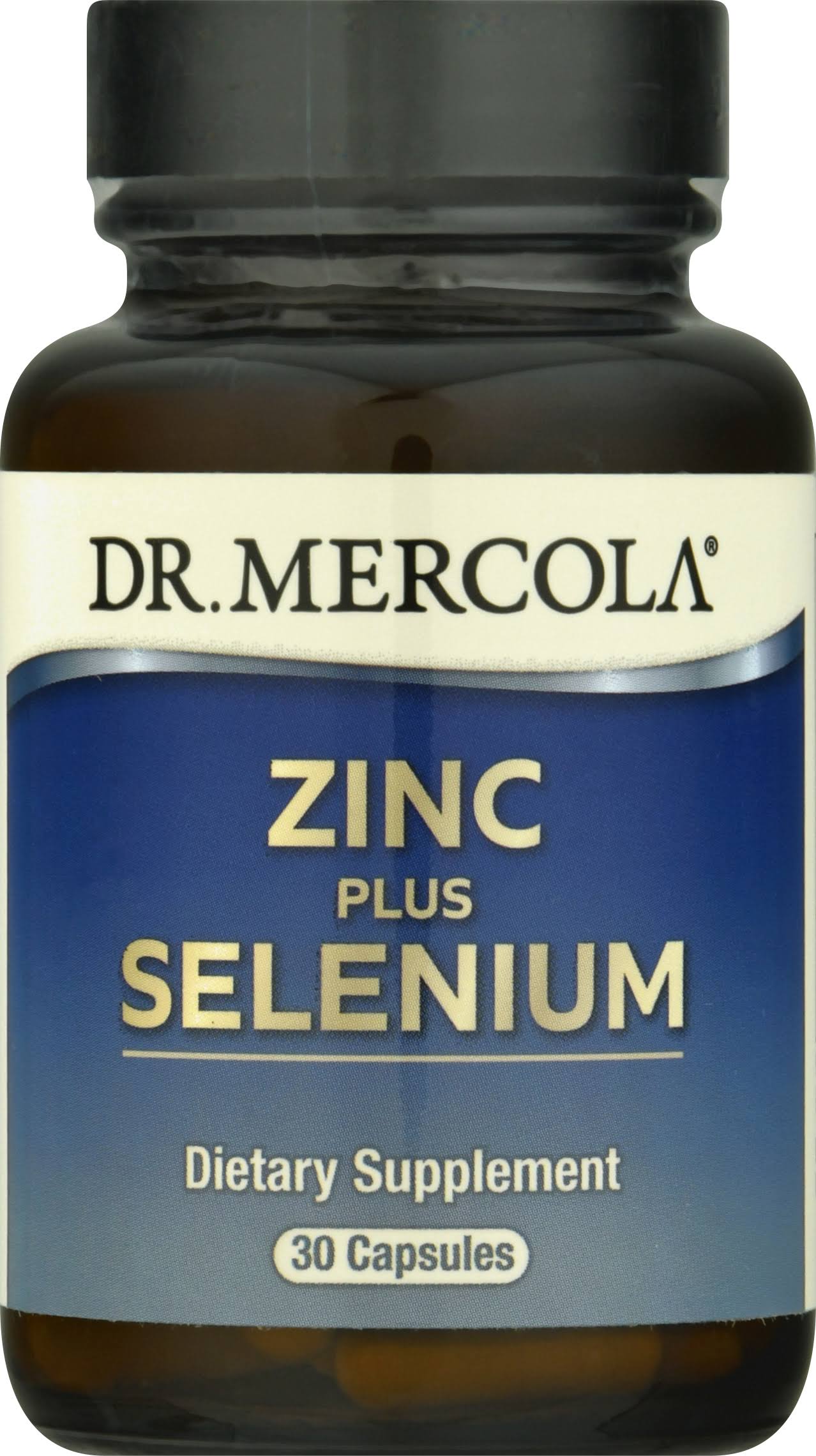 Dr Mercola Zinc Plus Selenium - 30 Capsules