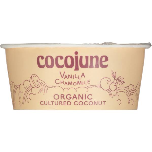 Cocojune Cultured Coconut, Organic, Vanilla Chamomile - 4 oz