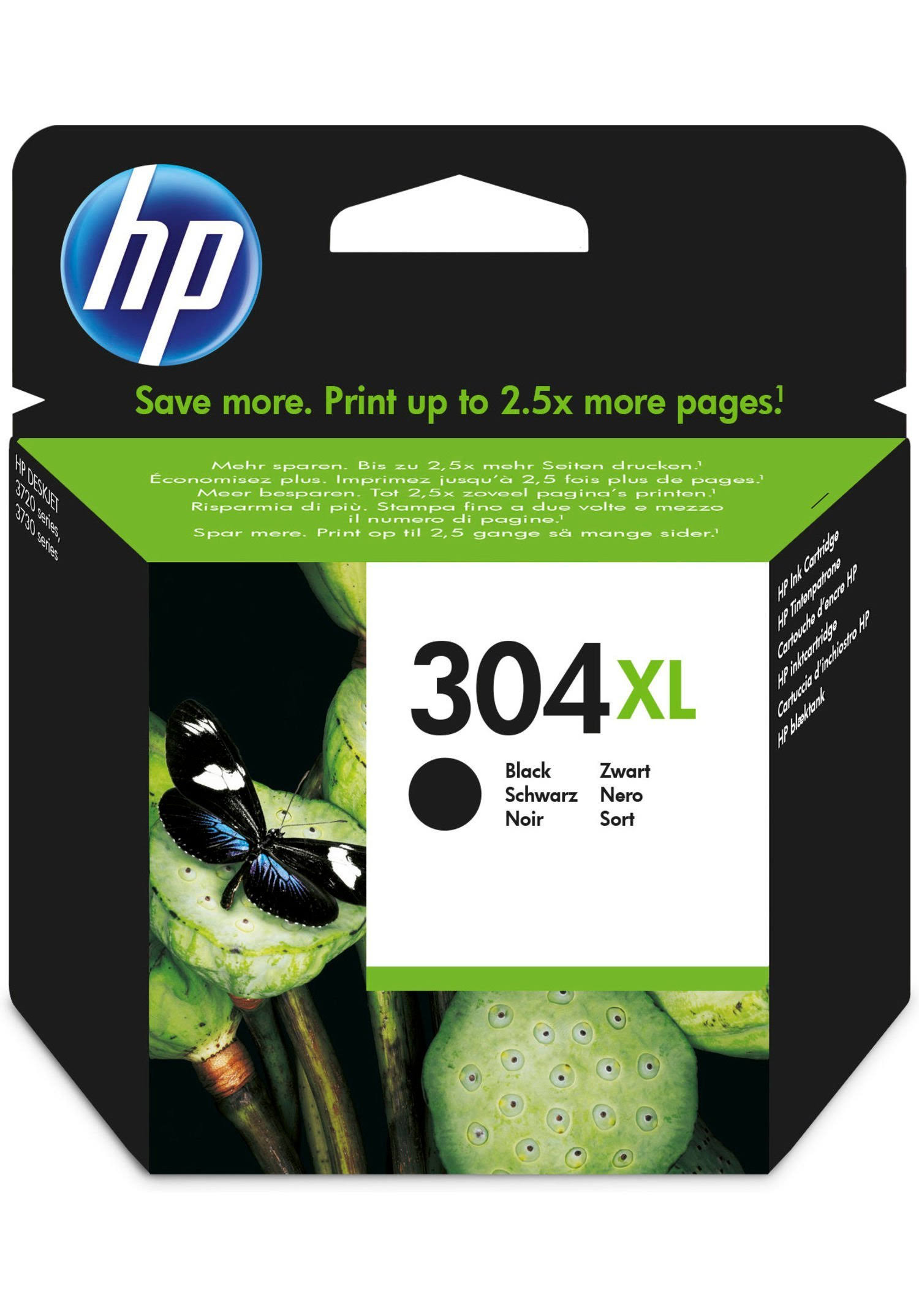 HP No. 304XL Ink Cartridge - Black
