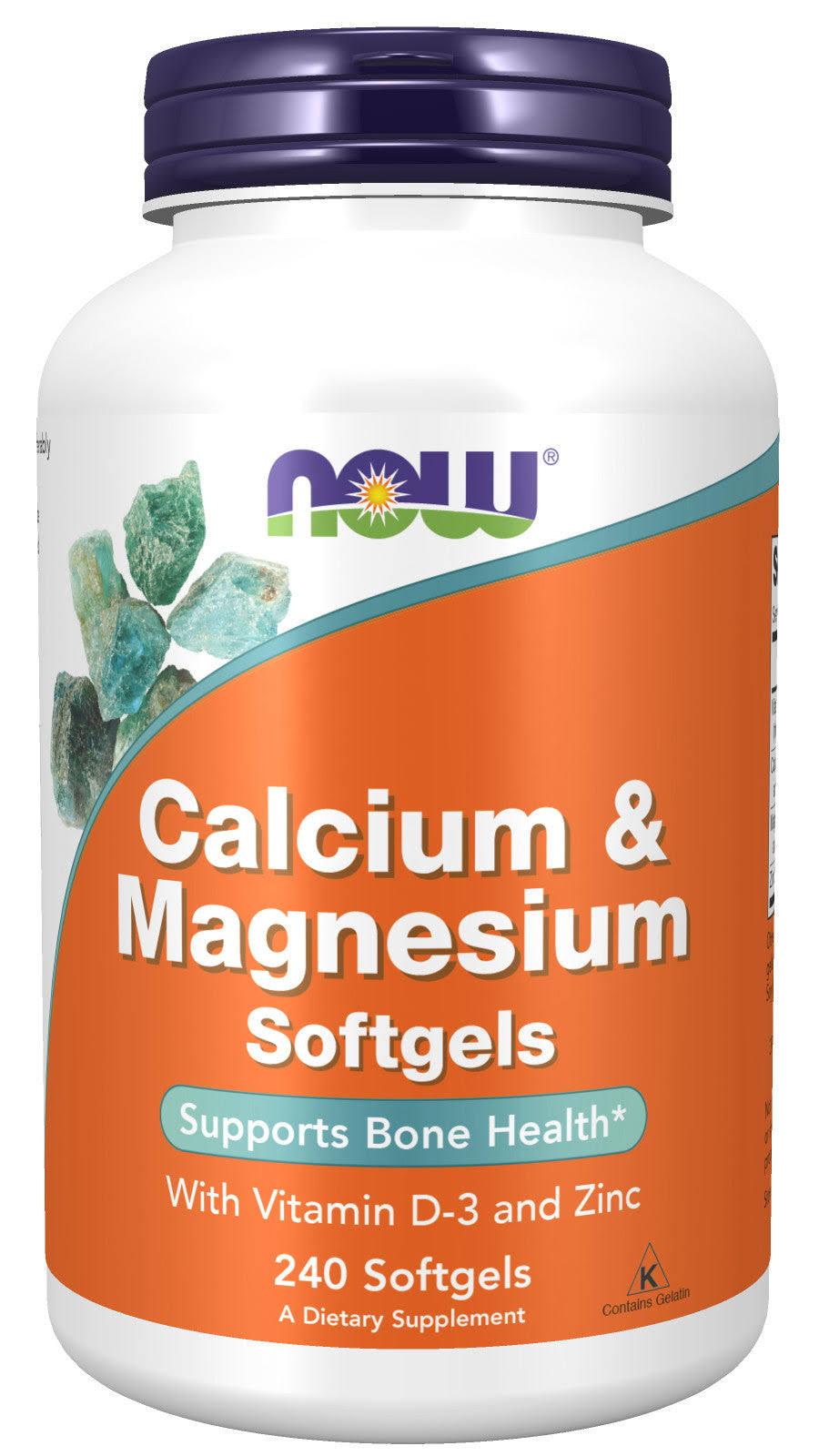Now Foods Calcium & Magnesium - 120 Softgels