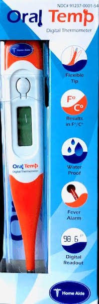 Home Aide Oral Temp Digital Thermometer