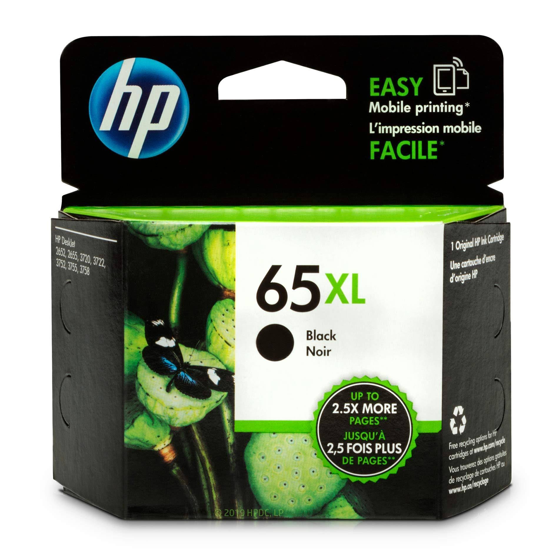 HP Inc N9K04AN 65XL Original Ink Cartridge - Black #140