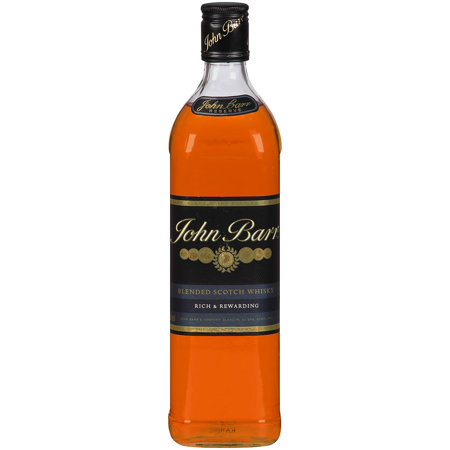 John Barr Black Label Blended Scotch Whisky - 750ml