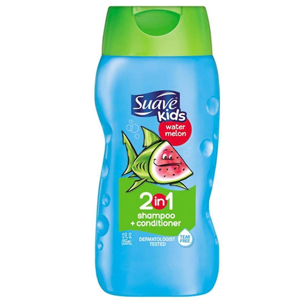 Suave Kids 2-In-1 Shampoo & Conditioner - Wild Watermelon, 12oz