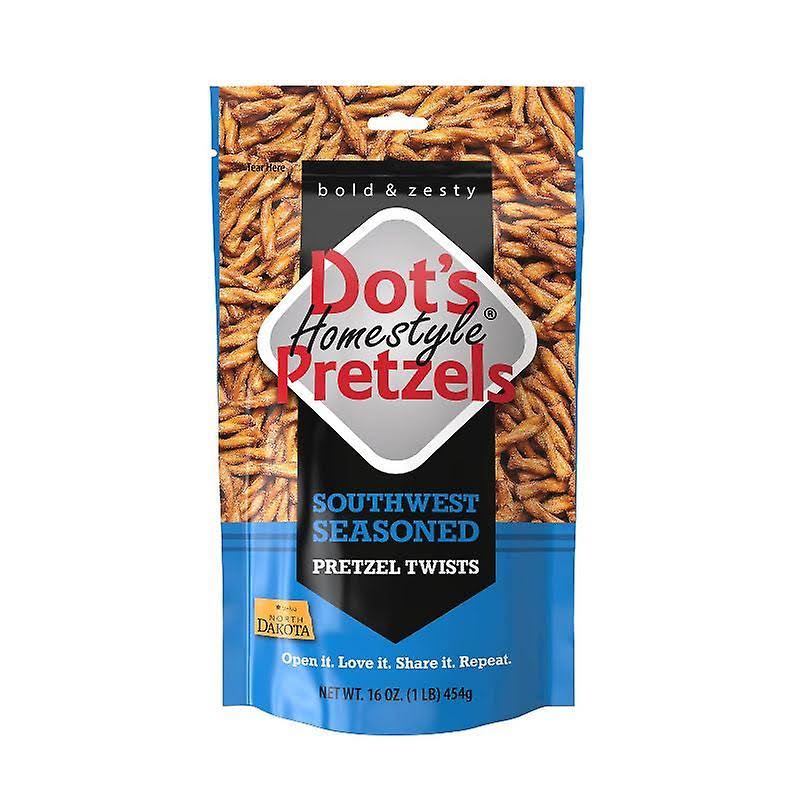 Dot's Homestyle Pretzels Dot's homestyle pretzel twists, southwest, 16 oz