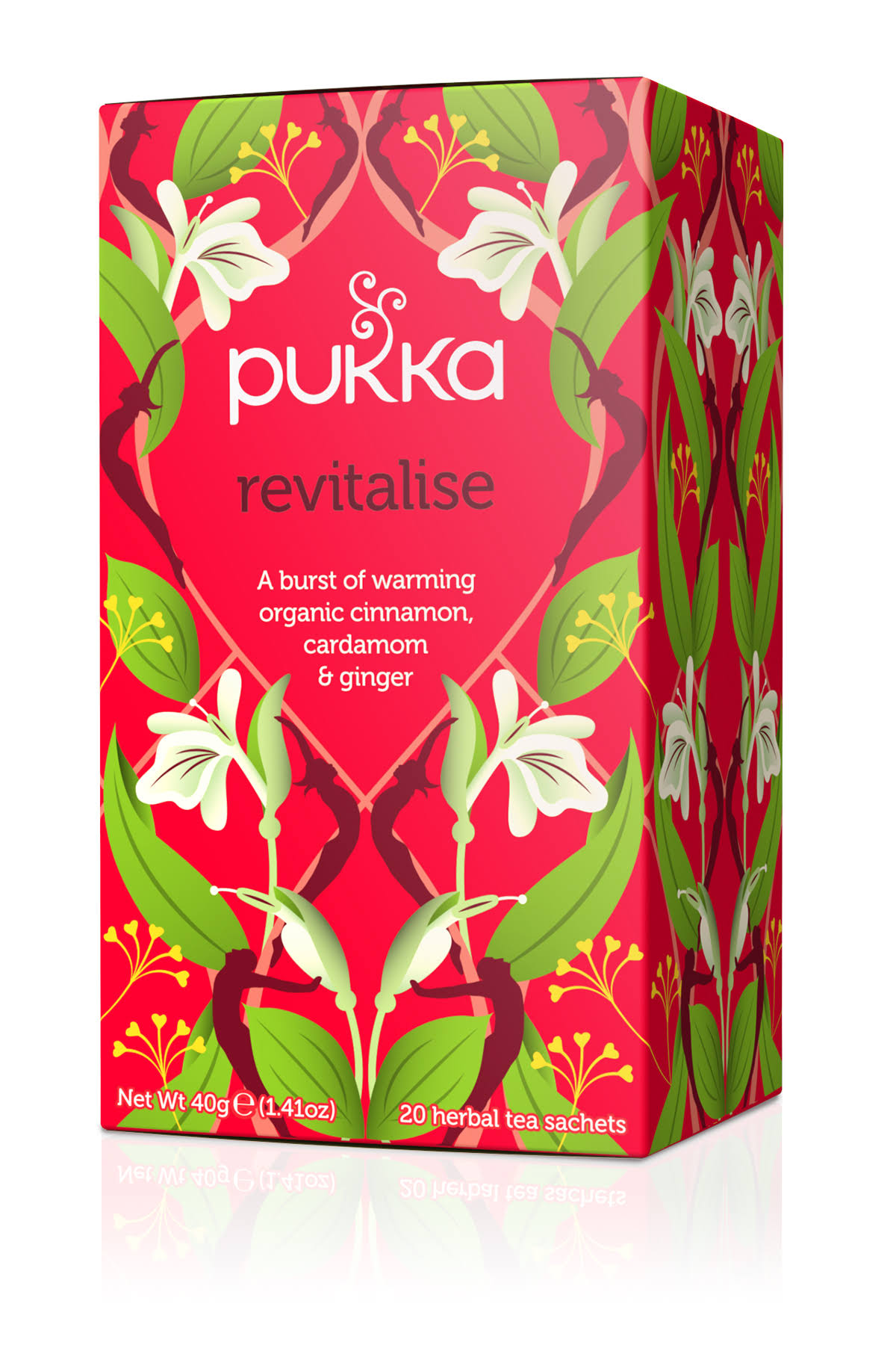 Pukka Organic Herbal Tea - Revitalise, 40g, 20ct
