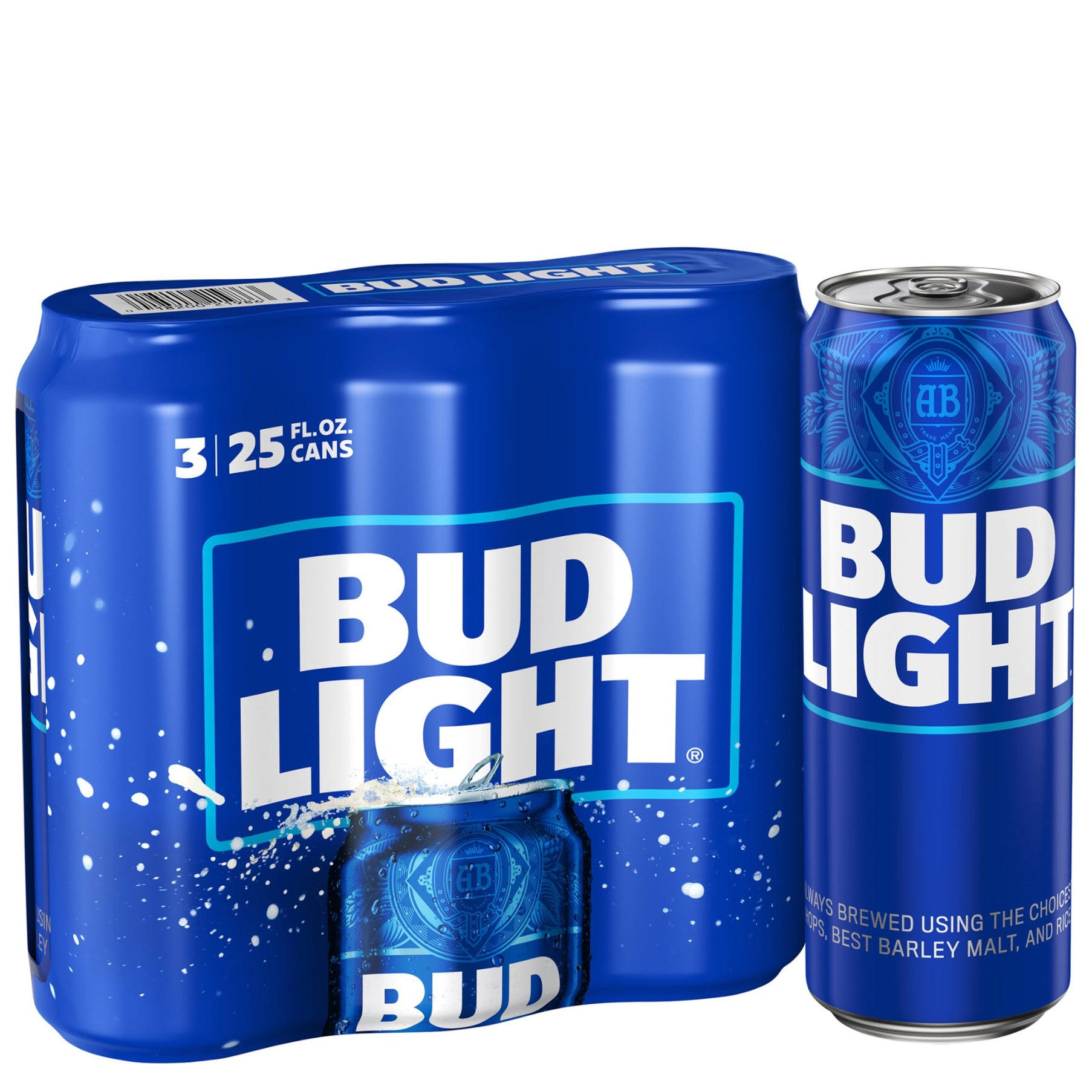 Bud Light Beer - 25oz, 3 Pack
