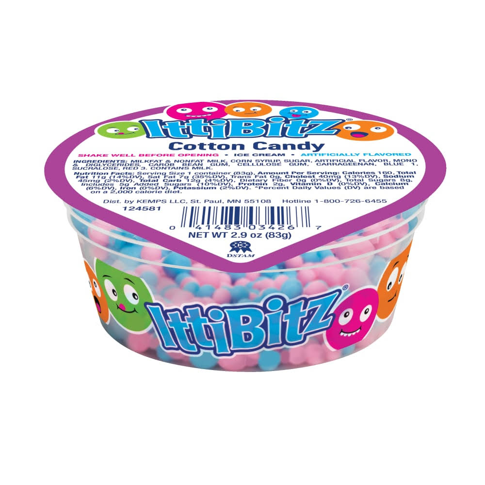 IttiBitz Ice Cream, Cotton Candy - 2.9 oz