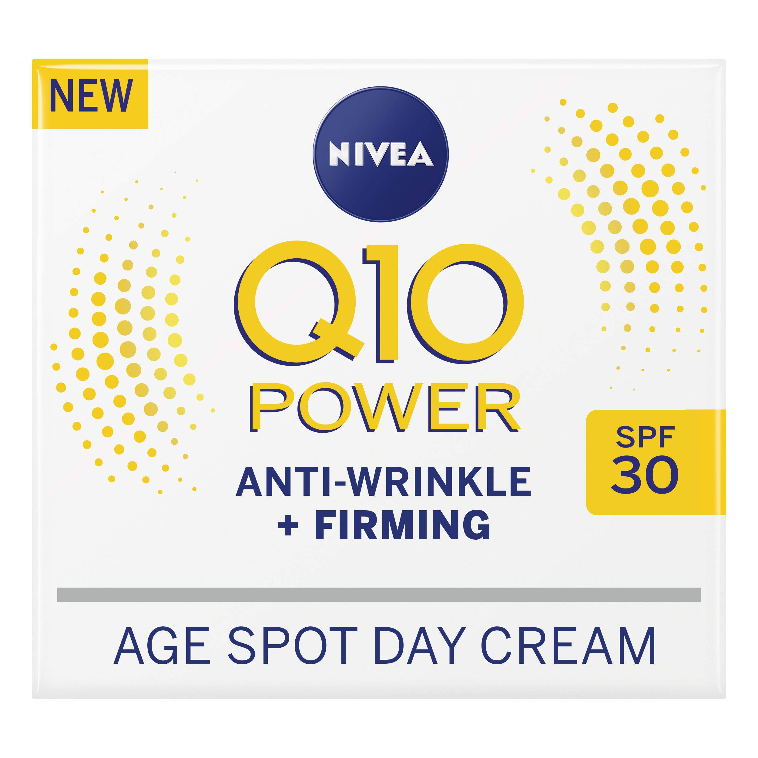 Nivea Q10 Power Anti Wrinkle and Firming Age Spot Day Cream - SPF30, 50ml