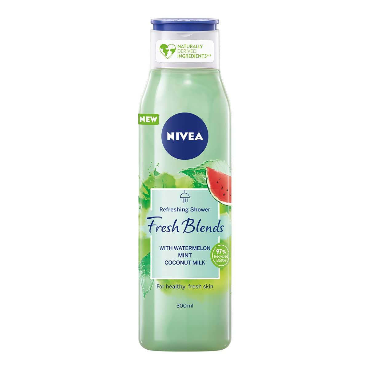Nivea Shower Fresh Blends Watermelon Mint & Coconut Milk 300ml