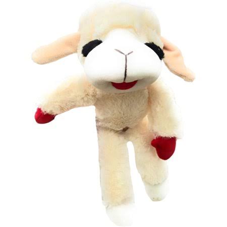 Lamb Chop Plush Dog Toy 18 inch with Squeaker