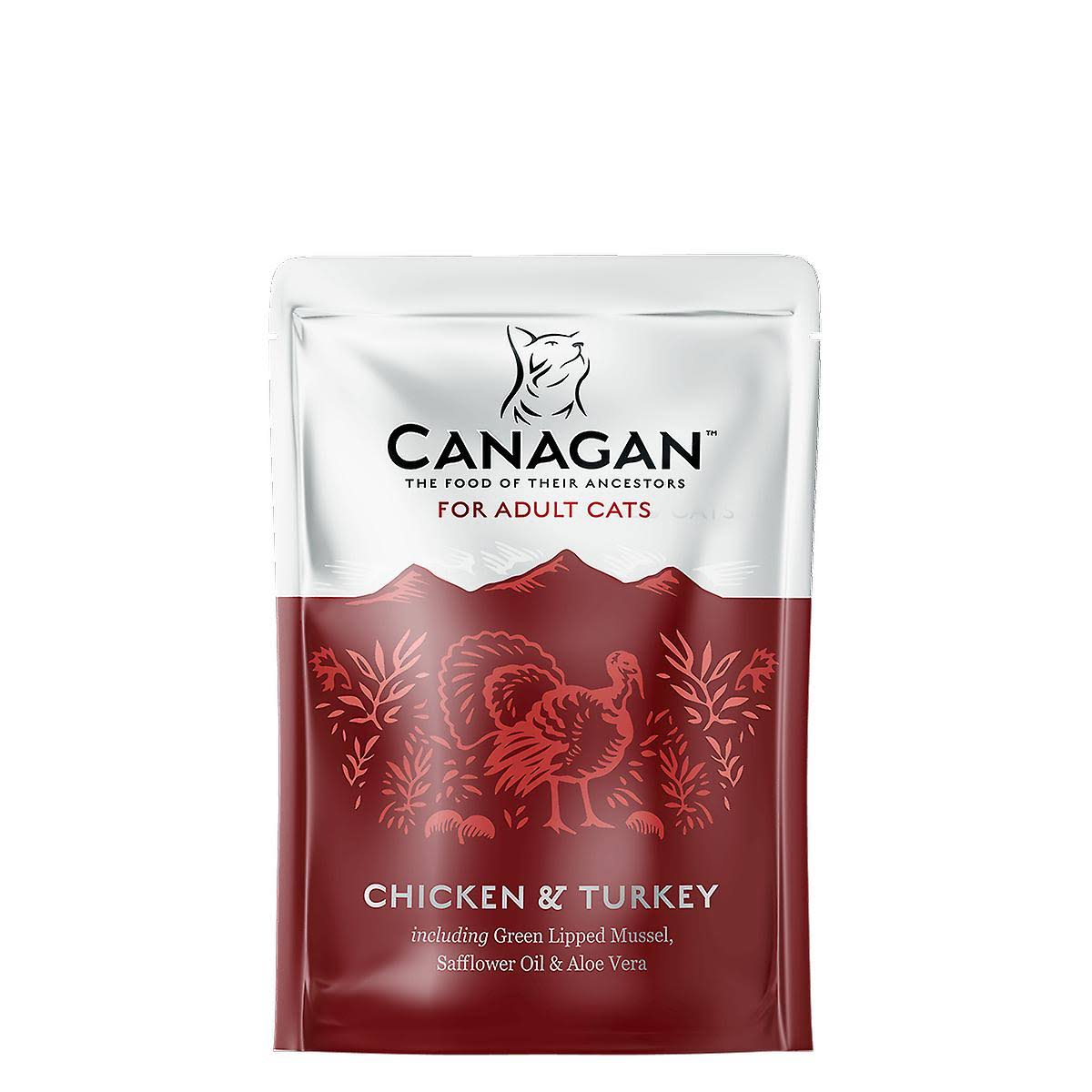 Canagan Chicken & Turkey Pouches 8x 85g Cat Food