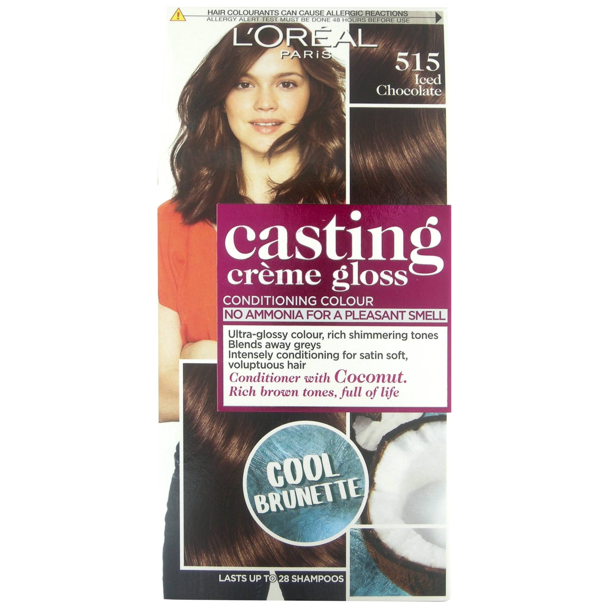 L'oreal Casting Creme Gloss Semi Permanent Hair Dye - 515 Iced Chocolate