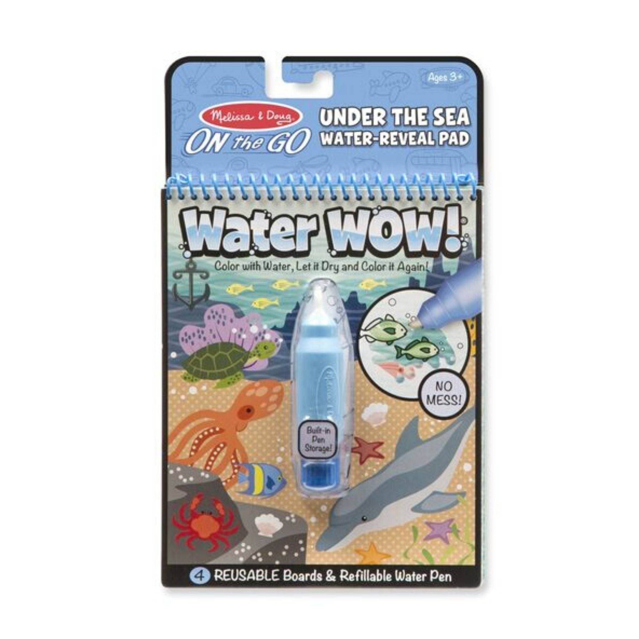 Melissa and Doug Water Wow! Under the Sea Water Reveal Pad