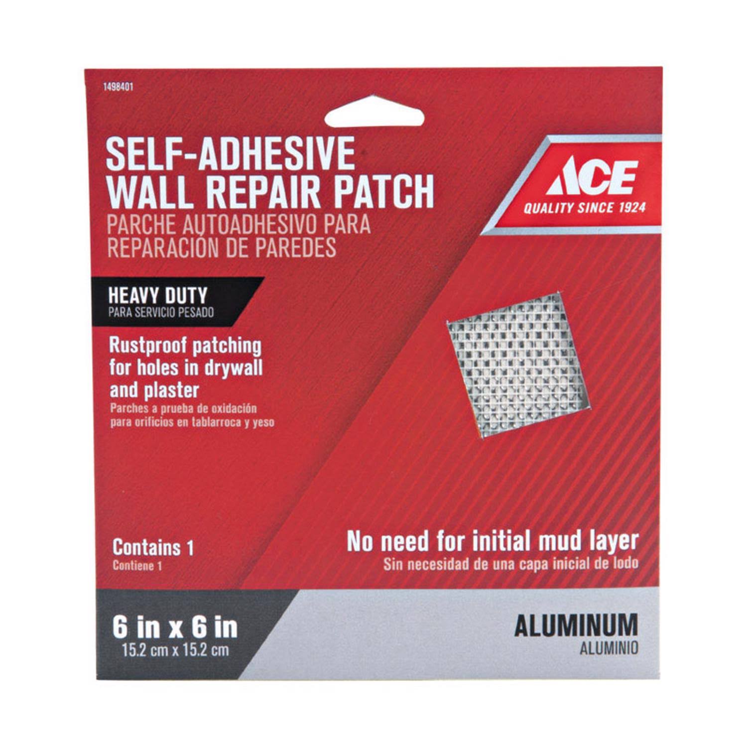 Ace Wall Repair Patch 6"X6" 281567
