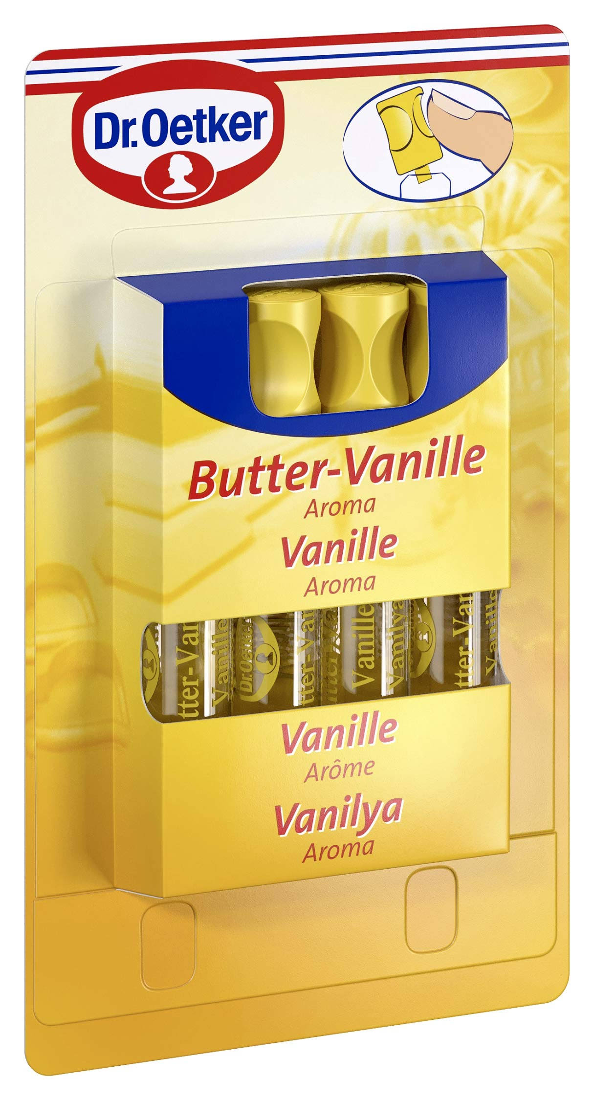 Dr Oetker Liquid Food Flavoring - Butter Vanilla, 2ml