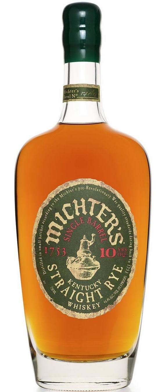 Michter's 10 Year Old Single Barrel Straight Rye Whiskey | American Rye Whiskey | 46.4% | 75cL | The Whisky Vault