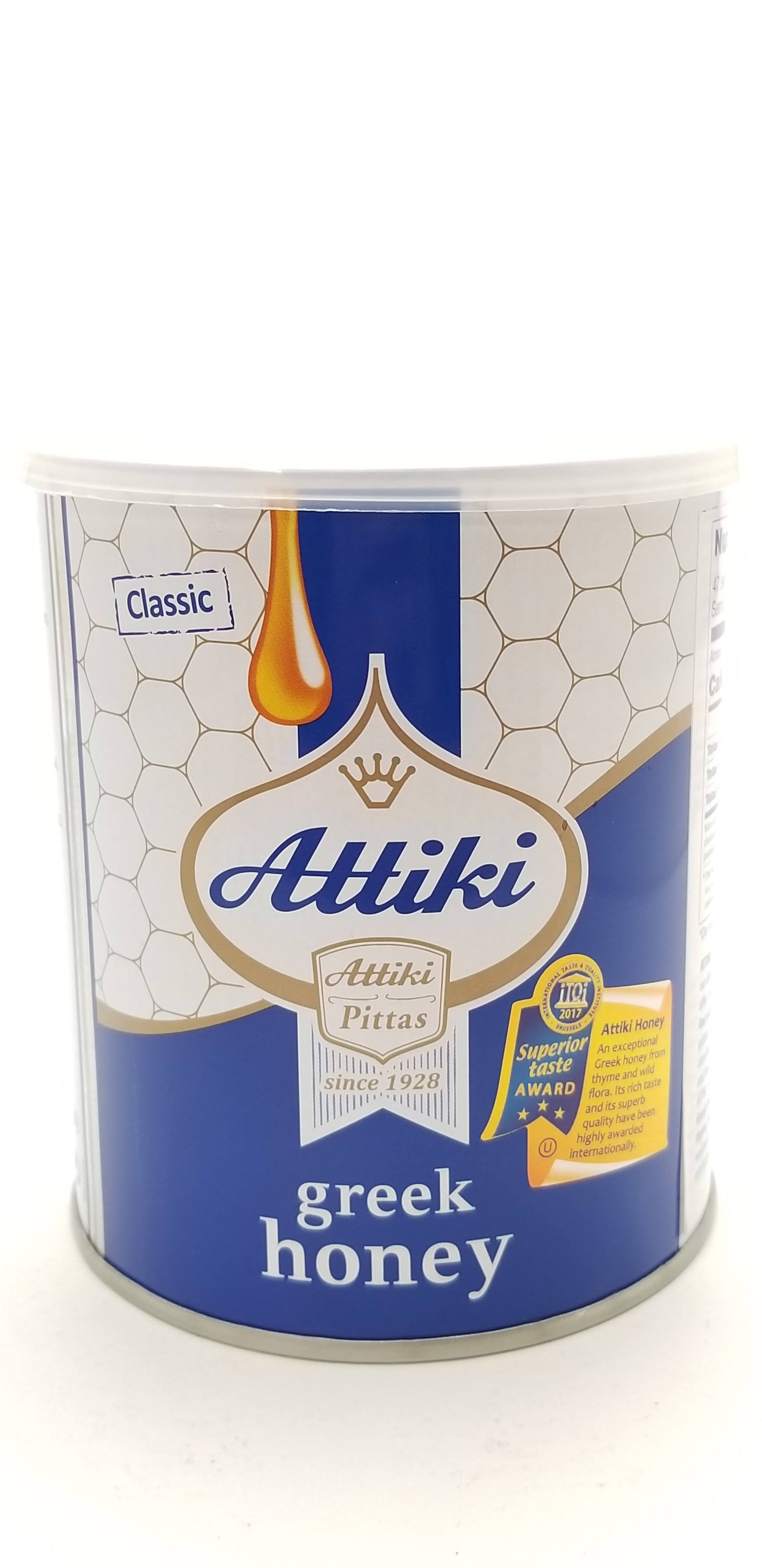 Attiki Greek Greece Classic Honey Tin - 1000g