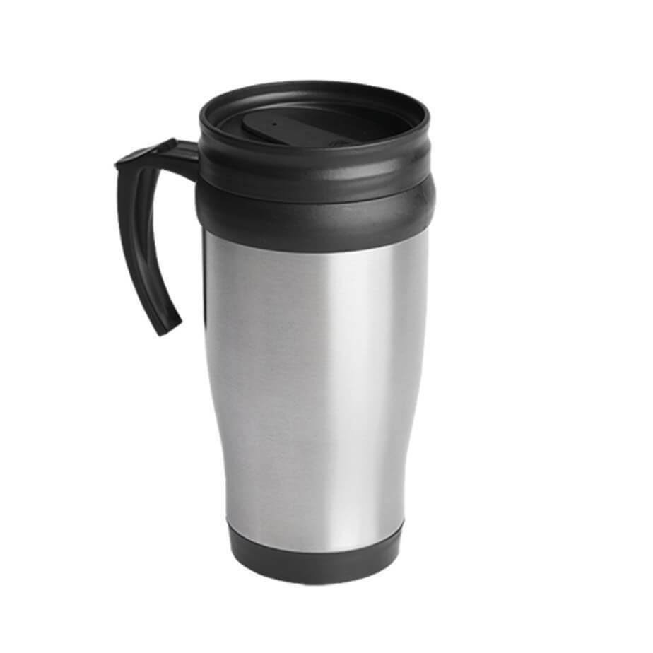 Rysons 2 Pack 500ml Stainless Steel Travel Mug with Handle