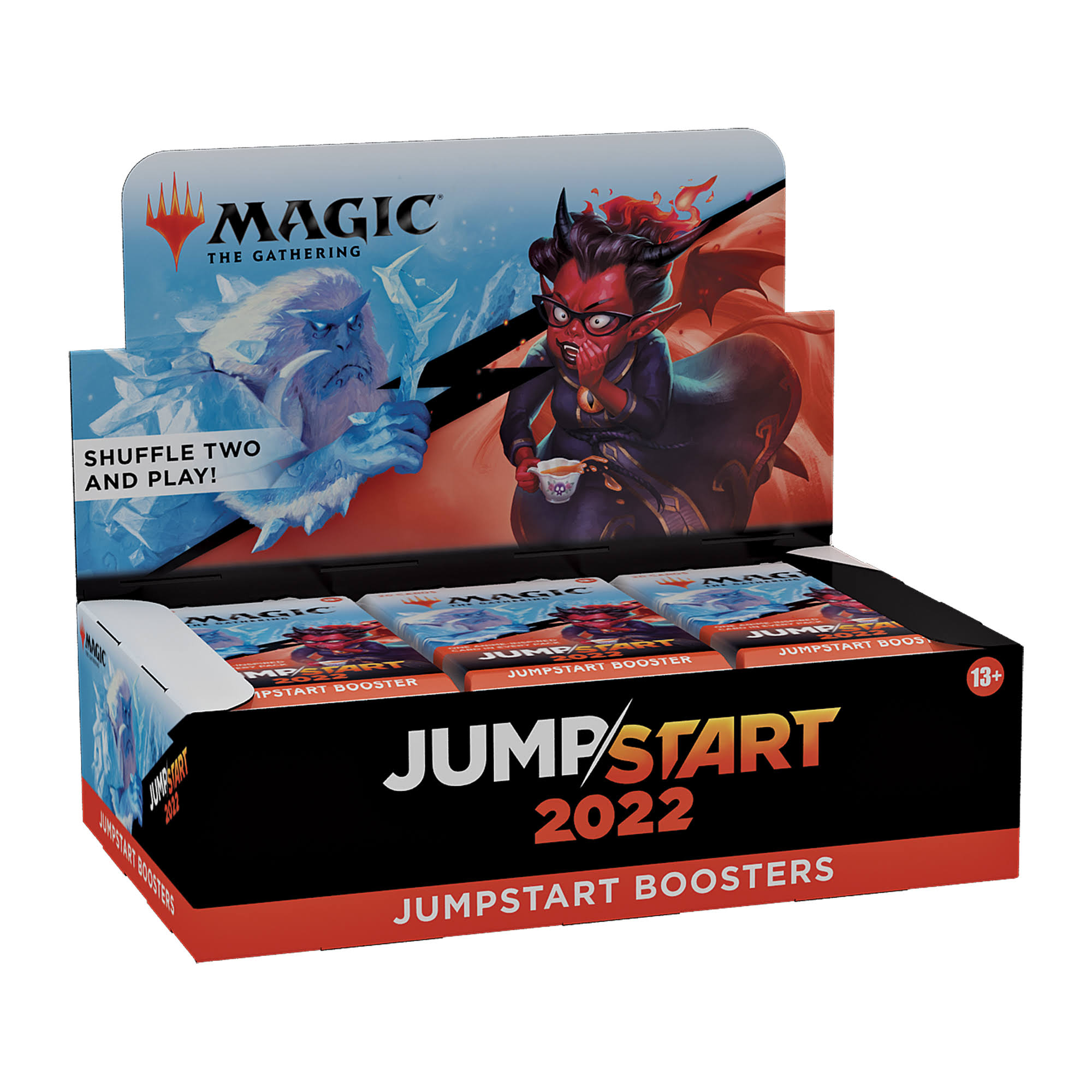 Magic: The Gathering Tcg: Jumpstart 2022 Booster Display New Rarewaves
