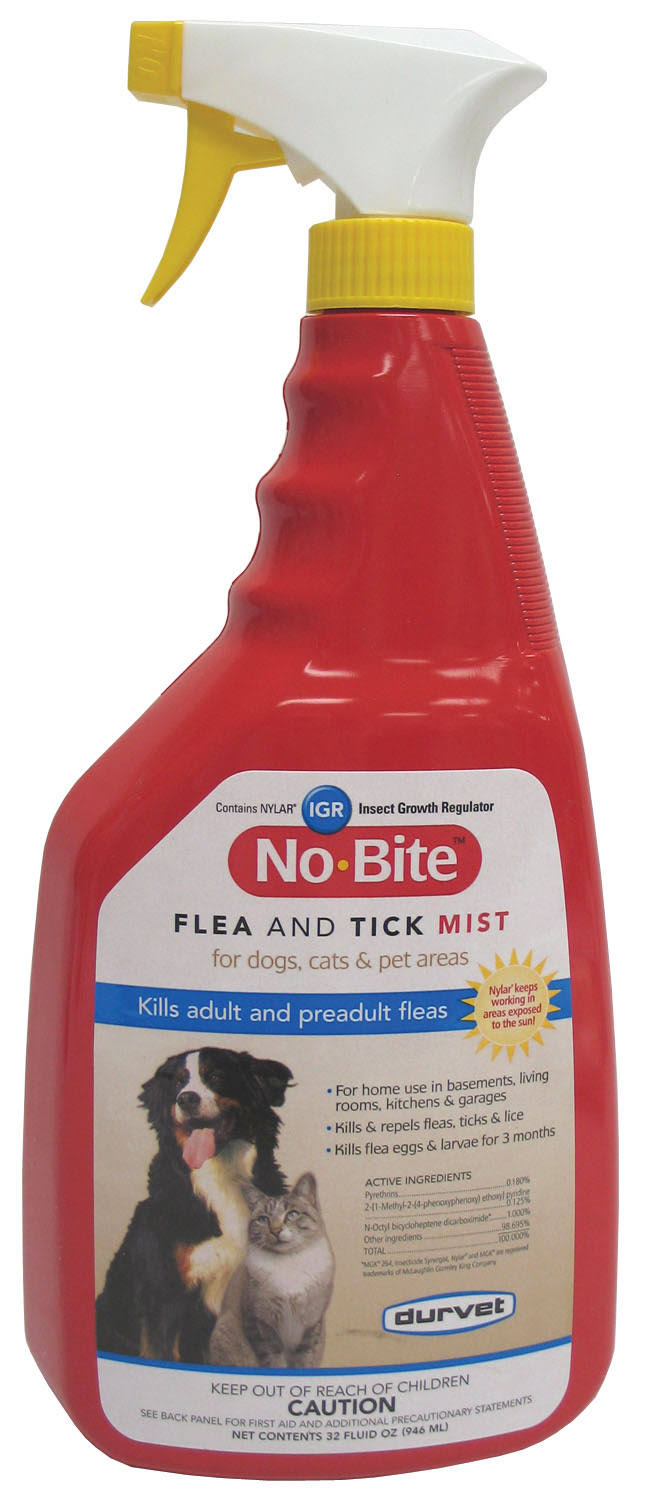 No-Bite Pet Flea and Tick Treatment Spray - 32oz