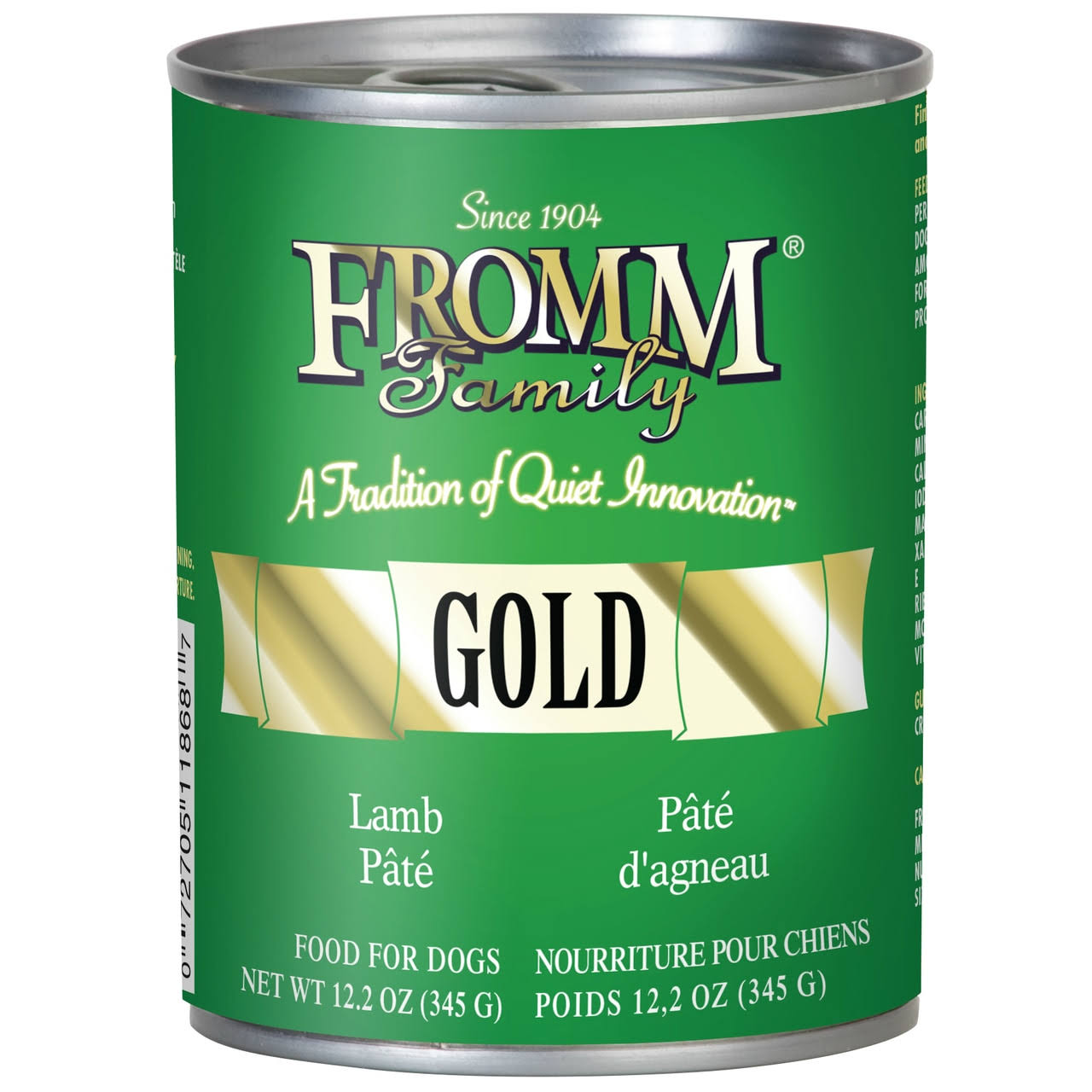 Fromm Gold Lamb Pate Dog Food - 12.2 oz - Can