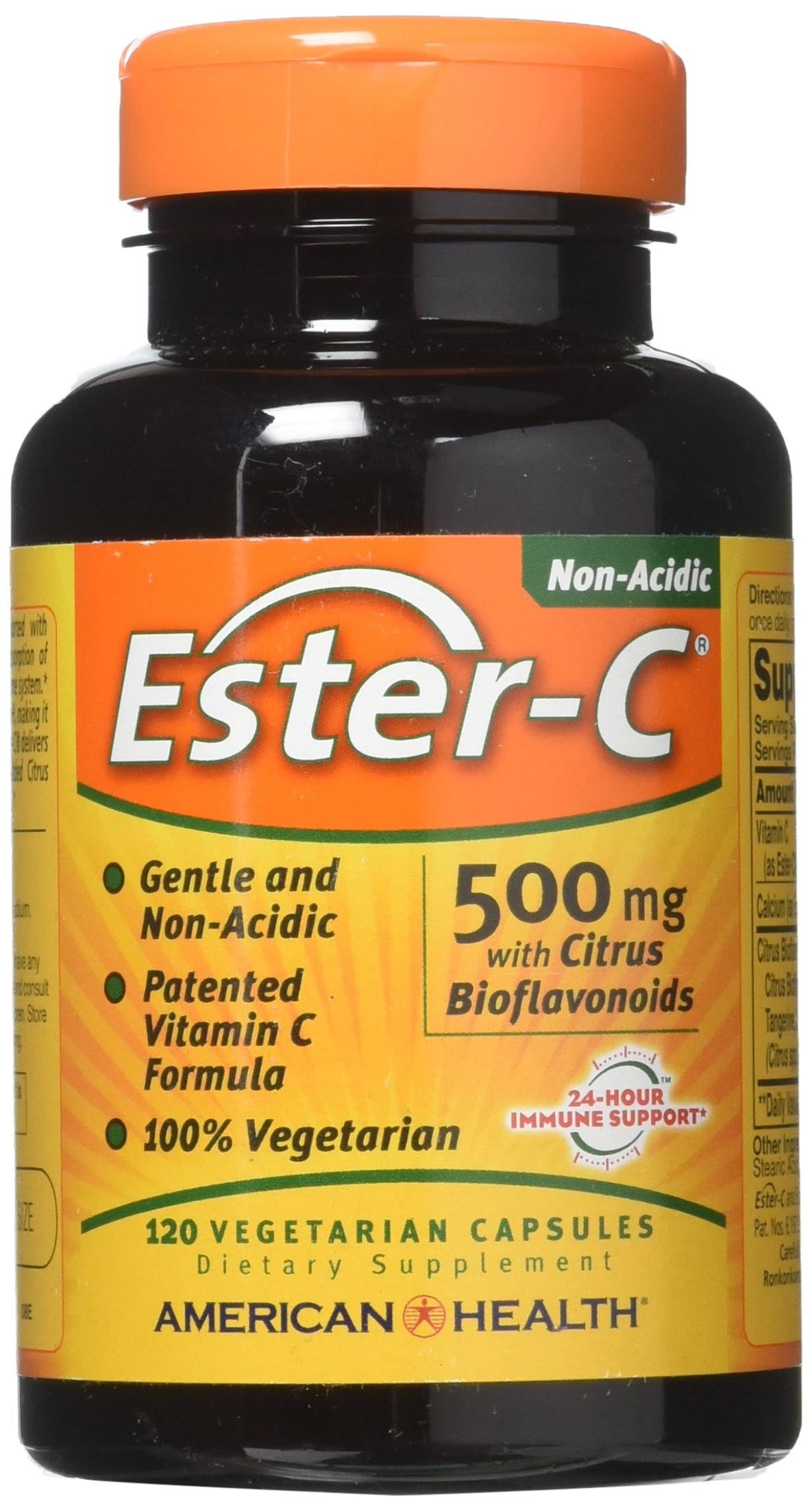 Ester-c With Citrus Bioflavonoids 500mg - 120 Capsules
