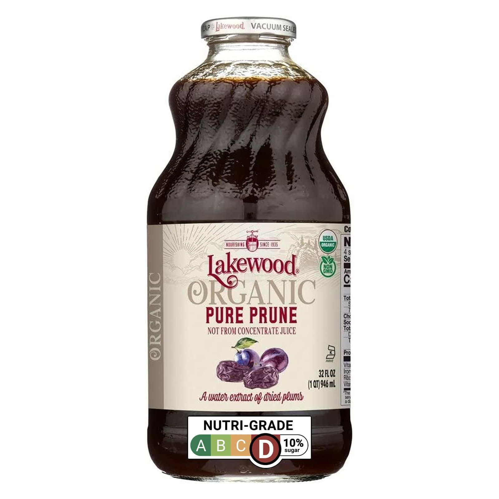 Lakewood Organic Pure Prune Juice