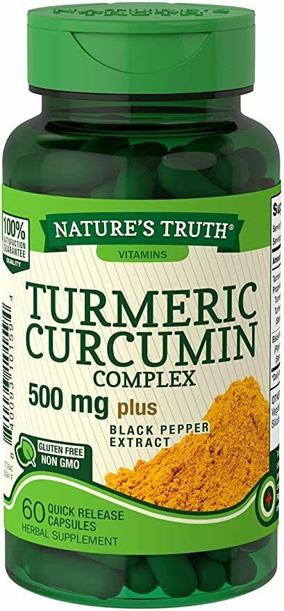 Nature's Truth Turmeric Curcumin Complex - 500mg, 60ct