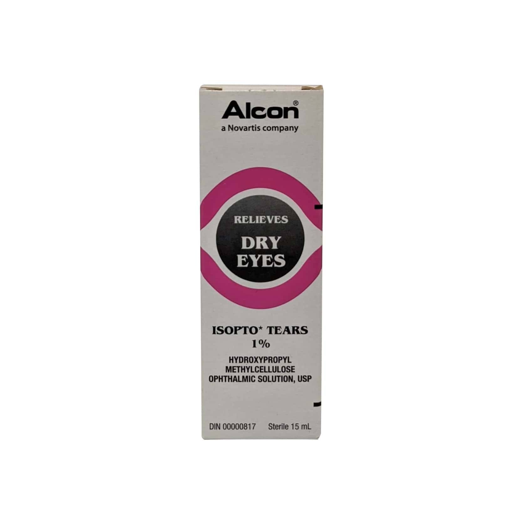 Alcon Isopto Tears Lubricant Eye Drops - 1%, 15ml