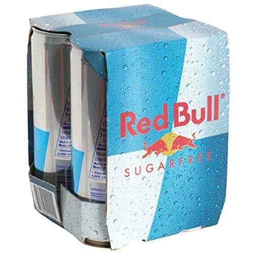 Red Bull Energy Drink - Sugarfree, 4 Cans