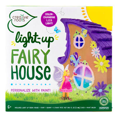 Horizon Group Creative Roots Light Up Fairy House